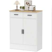 Shoe Cabinets - White - View 8