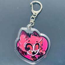 Porte-clés acrylique d'anime, figurine de dessin animé mignonne, jouet de collection, pendentif de sac, en stock - Multicolore - Voir 12