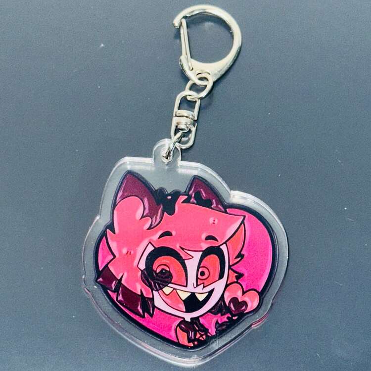 动漫亚克力钥匙扣，可爱卡通人偶收藏玩具，包包挂件礼物，现货 - 彩色 - 查看 11