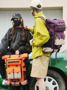 Large Capacity Outdoor Multifunctional Backpack, Hiking Backpack With Multiple Pockets, Commuter Bag