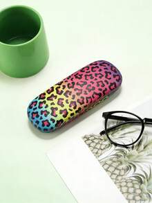 Hộp đựng kính mắt in họa tiết da báo chắc chắn, chống rơi vỡ và chịu áp lực, là món quà lý tưởng cho nam và nữ - Phụ kiện thời trang - Nhiều màu - Xem 15