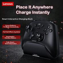 Lenovo S07 Pengontrol Gaming yang Nyaman, Nirkabel Tiga Mode, Daya Tahan Baterai Sangat Lama, Desain Ringan, Sempurna untuk Bermain Maraton, Kompatibel dengan Nintendo Switch, PC, dan Ponsel, Hitam - Hitam - View 1