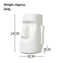 Latest Trending New Creative Multifunctional Pen Holder Eyeglass Rack Office Desk Pen Cup Student Organizer Moai Statue Decor - Birthday Gift - Christmas Gift - Party Gift - Best Gift - Easter Gift - Multicolor - View 8