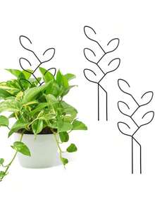 1Pc Plant Climbing Rack, Outdoor Potted Plant Support, Creative Flower Support, Vine Trellis, Plant Flower Holder - Multicolor - View 2