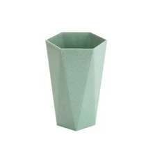 1/4pcs Bathroom Toothbrush & Toothpaste Holder, Hexagon Diamond Toothbrush Cup, Travel Wash Cup, High-End Household Wash Cup, Heat-Resistant Plastic Wash Cup, Couples Wash Cup, Multi-Functional Portable Gargle Cup - Multicolor - View 9