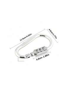 3-Digit Dial Combination Code Number Lock Padlock For Luggage, Zipper Bags, Backpacks, Handbags, Suitcases, Drawers, Outdoor Use, Firm - Multicolor - View 10