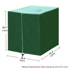 1pc IBC Tote Cover, Outdoor Water Tank Protective Cover, Garden Sunshade, Waterproof, Fits 275 Gallon/1000L IBC Tote, Cover, Bag, Organizer Bag, Storage Bag,Women's Day,Travel Essentials,Wedding Favours,Y2k,Bedroom,Car Accessories Women,Kitchen Decor, Beach,Summer,Vacation,Holiday,Travel Essential,Going Out Tops,Household Items - Multicolor - View 3