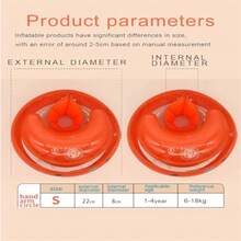 CYPNFlotadores para Niños Bandas inflables del Brazo para Niño y Adultos Mangas de Flotación Flotadores Manguitos Piscina Manguitos de Natación para NiñoFashion - 219669581 - Ver 4