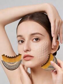 Bộ 2 cọ nhỏ massage dẫn lưu bạch huyết vùng mặt, dụng cụ làm đẹp da mặt bằng phương pháp chải khô mềm mại, thích hợp cho vùng hàm, thiết kế công thái học, ôm sát da, giảm mệt mỏi. - Nhiều màu - Xem 5