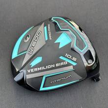 Vermilion Bird No.1 Wooden Ball Head, Carbon Fiber Crown Design, Professional-Grade Customizable Tee-Off Clubhead, Clubhead Only (Shaft Not Included)