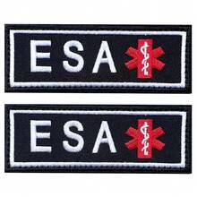 2 PCS  Patches With Removable Tactical Hook Loop Embroidered In Training Patch Do Not Pet WorFKing Dog Patch For Vest Harnesses Collars Leashes,ESAPatches2PCS - ESAPatches2PCS - View 1