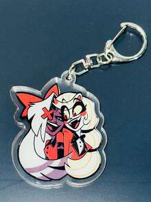 Porte-clés acrylique d'anime, figurine de dessin animé mignonne, jouet de collection, pendentif de sac, en stock - Multicolore - Voir 27