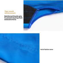 Professional Billiard Glove 3 Finger Open Palm Left Hand High Elasticity Snooker Glove For Men Women Billiard Hall Special Use Black - Multicolor - View 4