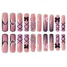 New 20-Piece Nail Art Jewelry Symphony Flat-Bottomed  Glass Water  Nail Art Decoration Accessories - 伊扎索-1186 - 查看 5