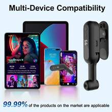 Wireless Auto Clicker,Phone Screen Device Speed Clicker For IPhone For IPad 2026 New Wireless Fast Click Simulation Finger Continuous Click For Live Broadcasts Likes,Game - 黑色 - 查看 8