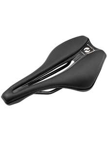 PS-1821 Bicycle Saddle Non-Slip Leather, One-Piece Bottom Shell, Suitable For MTB ROAD Gravel