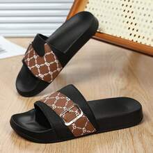 1 双(尺码 36-45)黑色男女通用凉鞋,轻便透气,防滑耐穿,适合阿拉伯风格、浴室、海滩、户外、室内、办公室等场合。 - 黑色 - 查看 3