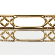 YUNRUX Cocktail & Snack Trays - Gold - View 3