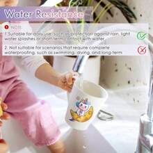 Koala Papel calcomanía de vinilo imprimible para impresoras de inyección de tinta 20 hojas de papel calcomanía resistente al agua color blanco brillante 21.59 x 27.94 cm resistente al desgarro - blanco - Ver 5