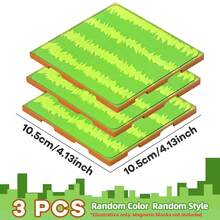 Lava/Grassland/River Magnetic Puzzle Board, Multiple Board Combinations, Compatible With Magnetic Building Blocks Toys, Outdoor Educational Puzzle Toys, Inspire Creativity, Develop Fine Motor Skills, DIY Magnetic Blocks, Gift For Boys And Girls - Multicolor - View 11