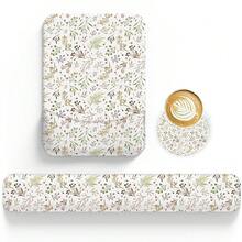 Keyboard Wrist Rest Pad  Pad Set,Ergonomic  Pad For Laptop Computer,Wrist Support Memory Foam Desk Pad For Gaming Office,Non Slip Rubber Pad Typing Relief Pain (WristRest209) - Wristrest209 - View 1