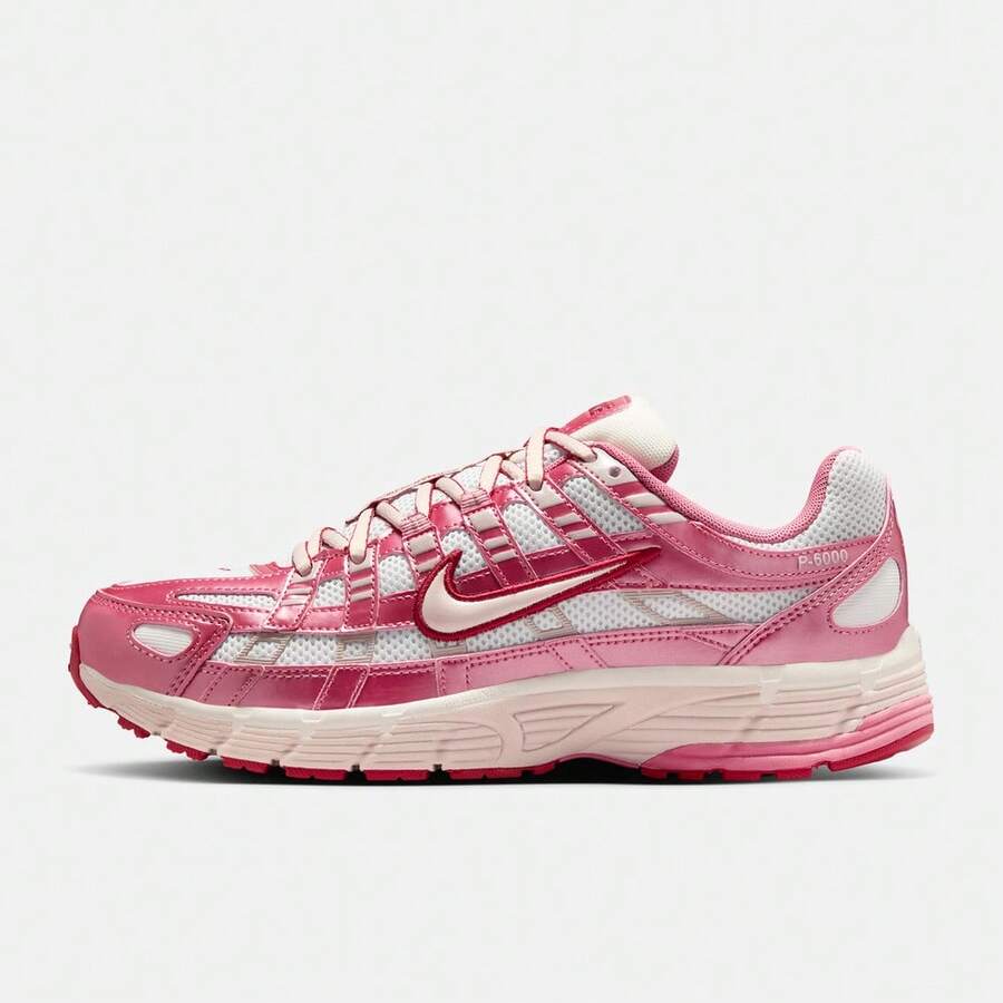 Women's W NIKE P-6000 Casual Sports Shoes, Low-Top IO3496-100 - Pink - View 1