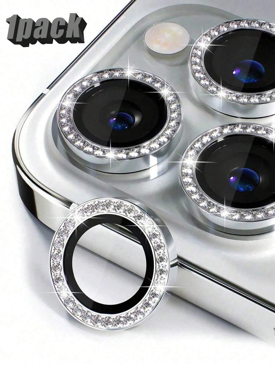 BOLLYMORE 适用于 11及以上机型，包括 15 Pro Max，钻石镜头膜，镜头保护圈/壳，钢化玻璃[防刮]，金属单环摄像头屏幕保护膜，镜头膜，镜头盖，镜头保护圈，兼容11/12/13/14/15/16/16 Plus/16 Pro/16 Pro Max、17/17 Air/17 Pro/17 Pro Max全系列机型，适用于日常、办公、居家使用。这款镜头保护膜闪亮晶莹，防水防震防摔防刮。 - 銀色 - 查看 1