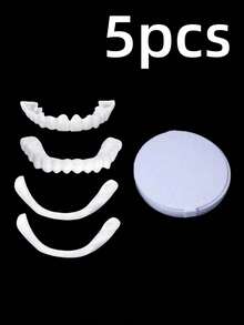 4/5片舒适贴合的美齿贴面：上下牙均可使用，重塑您自信迷人的笑容 - 彩色 - 查看 13