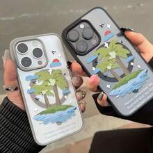 Para IPhone17/17AIR/17 Pro/17 Pro Max/16/16 Pro/16 Plus/16 Pro Max/15/15 Pro/15 Plus/15 Pro Max/14/14 Plus/14 Pro/14 Pro Max/13/13 Pro/13 Pro Max/12/12 Pro/12 Pro Max/11/11 Pro/11 Pro Max/X/XS/XSMAX,  Galaxy S25/S25 Plus/S25Ultra/S24/S24FE/S24 Plus/S24 Ultra/S23/S23FE/S23+/S23 Ultra/S22/S22+/S22 Ultra, Silicone Magnetic Phone Case, High-End Fashion, TPU border wrapping + independent lens frame, anillo de succión magnético incorporado MagSafe segunda succión - Azul - Ver 3