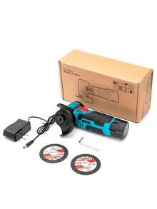 Mini Brushless Angle Grinder, Grinder, Cutter, Multi-Function Polisher Gun Style, Lithium Battery Mini Polisher - Multicolor - View 7