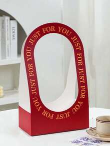 2个装可折叠纸花篮，手持式婚礼花束礼品袋，花卉包装，插花篮，婚礼装饰礼品，生日派对必备 - 彩色 - 查看 10