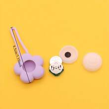 1pc/3pcs Flower/Heart Shaped Pet LED Luminous Pendant, Night Safety Anti-Lost Collar Charm, Suitable For Cats And Dogs - Multicolor - View 7