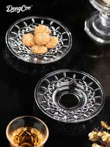 Dengcoo 1件套土耳其茶杯、茶碟、卡瓦杯、阿拉伯茶杯、咖啡杯、欧式/中东水杯、中东传统玻璃黑茶杯，非常适合茶会、送礼和家居装饰。 - 杯子 - 查看 4