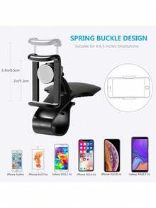 车载仪表盘手机支架，更方便车载导航，保障行车安全 - A - 查看 7