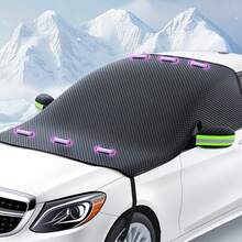 1pc All-Season Windshield Cover - Thick Anti-Ice & Snow, Sun Shade Windscreen Protector - Car Snow Shield - View 12