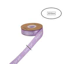 1 cuộn ruy băng polyester nhiều màu sắc, dài 30m, rộng 25mm, in chữ "JUST FOR YOU", đa năng dùng cho bó hoa, gói quà, trang trí. - Nhiều màu - Xem 6