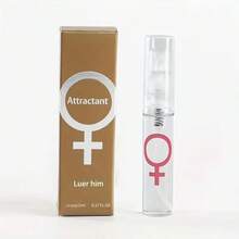 魅惑费洛蒙香水，吸引男性的费洛蒙香水，诱惑女性的香水，浪漫费洛蒙闪耀香水，男女通用费洛蒙古龙水喷雾 - 5ml女士金色使用裝 - 查看 1