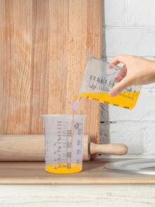 Bộ 20 cốc đong định lượng bằng nhựa trong suốt 600ml: Lựa chọn lý tưởng cho việc pha trộn và đo lường chính xác trong phòng thí nghiệm và nhà bếp, cốc đong, dụng cụ đo lường phòng thí nghiệm, cốc đong nhà bếp, đo lường chính xác, pha trộn chất lỏng, pha trộn bột, cốc đong trong suốt, sử dụng trong nấu nướng và làm bánh. - Nhiều màu - Xem 4