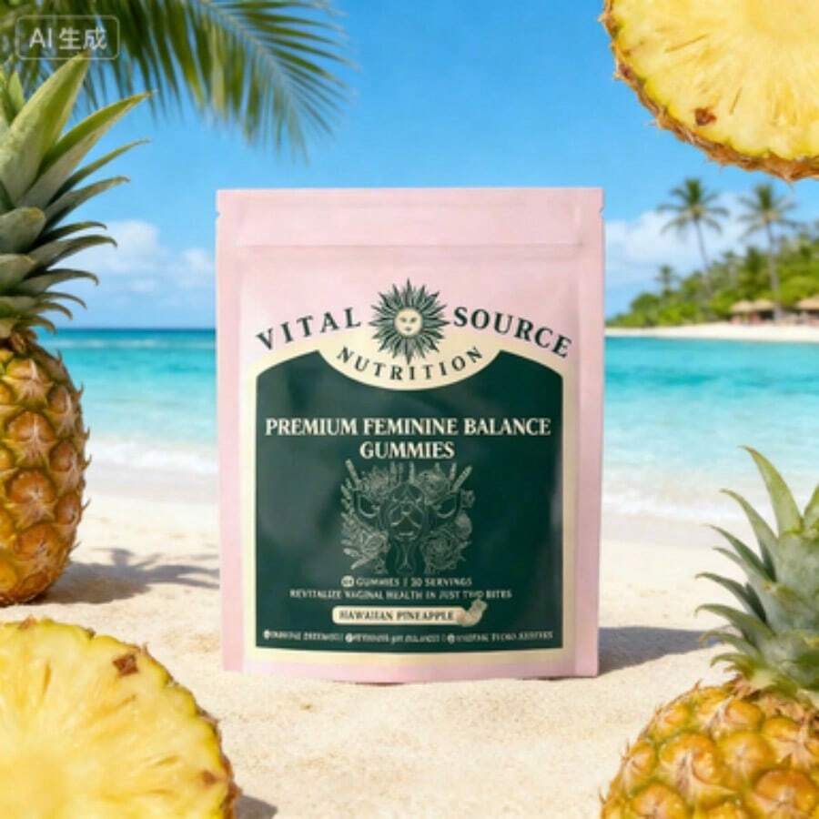 Feminine Wellness Balance Gummies - Vital Source Nutrition Premium Formula - Số lượng - Xem 1