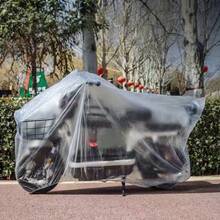 5pcs Bicycle And Electric Vehicle Dust Cover/Rain Cover, Thickened, Durable And Sturdy - Multicolor - View 11