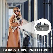 Cinturn de dinero para viajes, Hidden Money Belt para Hombres y Mujeres, Cinturn de Cintura con Bloqueo RFID para Pasaporte, Billetera y Telfono -  para Viajar Gris - Gris - Ver 10