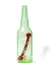 Colorful Squeaky Wine Bottle Chew Toy For Medium/Large Dogs, Interactive Pet Toy For Teeth Cleaning And Grinding - Multicolor - View 4