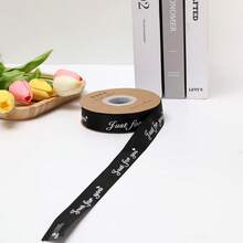 1 cuộn ruy băng polyester nhiều màu sắc, dài 30m, rộng 25mm, in chữ "JUST FOR YOU", đa năng dùng cho bó hoa, gói quà, trang trí. - Nhiều màu - Xem 11