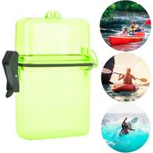 CYPNKeenso Caja de Sellado de Buceo Caja Seca de plástico de 3 Colores Caja de Sellado Transparente Impermeable Caja de Sellado de Buceo bajo el Agua con Gancho de CuerdaFashion - 219615510 - Ver 5