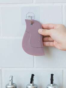 1/3/5pcs Penguin Shaped Silicone Scraper, Multi-Functional Kitchen Cleaning Tool, Can Remove Grease And Baking Residues Without Battery, Suitable For Cleaning Sink And Countertop Residues, Kitchen Scraper Tool, Soft Edge Scraper - Multicolor - View 9