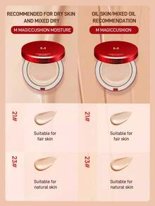 MISSHA Perfect Cushion | Full Coverage, Lightweight, Skin-Friendly, Velvet Matte Finish, Oil-Control Waterproof Foundation, Sweat-Proof Flawless BB/CC Cream - 21 - View 8
