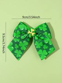 2 pièces Pinces à cheveux trèfle à quatre feuilles pour la Saint-Patrick, convenant aux filles et aux adolescentes, pinces à cheveux vertes, pinces à alligator décontractées, pinces à cheveux en forme de trèfle à quatre feuilles, pinces à cheveux cadeaux pour les fêtes, pinces à cheveux pour fête, accessoires pour cheveux des femmes pour la Saint-Patrick, pinces, barrettes - Multicolore - Voir 6