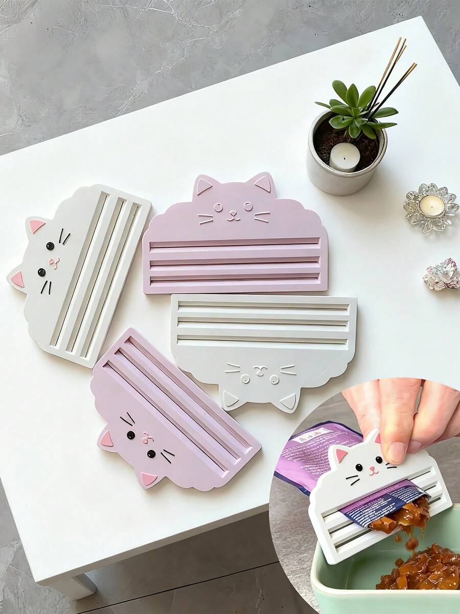 Cat Food Squeezer - Efficiently Squeeze Out Cat Food, Maximize Remaining Food Usage, Ensure . For Cat Owners Who Value Clean Feeding And Convenient Operation, This Squeezer Is The Perfect Choice. It Fits Various Cat Food Bags, Is Easy To Clean, And Maintains Hygiene At All Times. - Multicolor - View 1