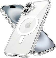 LOOW Capa Para iPhone 17 17 Air 17 Pro 17 Pro Max Capinha Case Magnética Transparente - Transparente - Visão 4