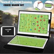 1PC Multi-Functional Portable Football Tactical Board Professional Outdoor Soccer Sports Training Clipboard Used For Strategy Demonstrations And Player Communication Tools